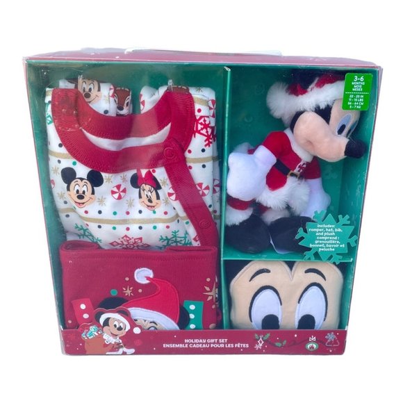 Disney Store Mickey Mouse and Friends Baby Holiday Gift Set 3-6M - Picture 2 of 13